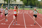 Girls under-13s 200 metres, 2019 North Eastern Track and Field Champs., Middlesbrough. Photo:  David T. Hewitson/Sports for All Pics